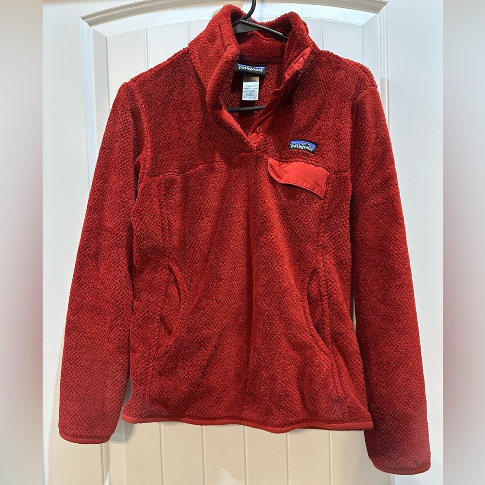 Patagonia Vibrant Red Fleece Jacket